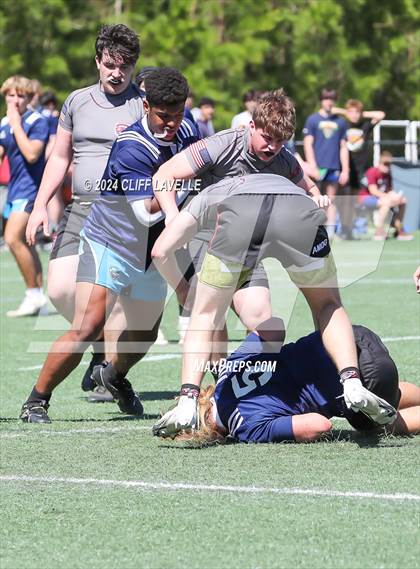 Thumbnail 2 in Lowcountry All Stars A vs St. Joseph's Prep (Rugby 2024 All Stars) photogallery.
