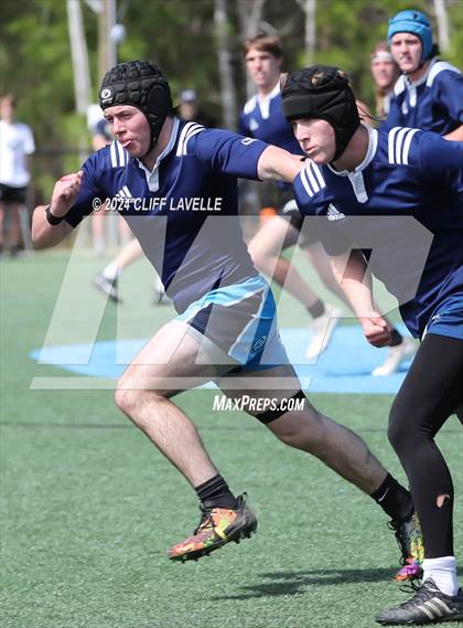 Thumbnail 2 in Lowcountry All Stars A vs St. Joseph's Prep (Rugby 2024 All Stars) photogallery.