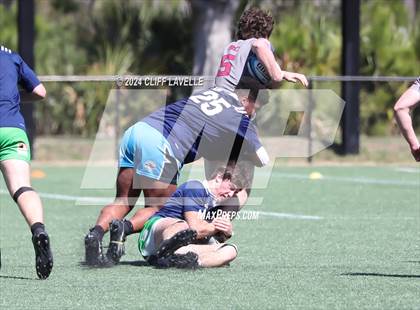 Thumbnail 3 in Lowcountry All Stars A vs St. Joseph's Prep (Rugby 2024 All Stars) photogallery.