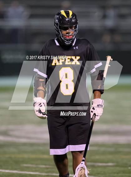 Thumbnail 3 in Apex @ Cardinal Gibbons (NCHSAA 4A 4th Round) photogallery.