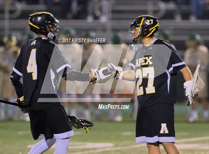 Thumbnail 3 in Apex @ Cardinal Gibbons (NCHSAA 4A 4th Round) photogallery.