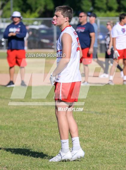Thumbnail 1 in Notre Dame Prep vs  American Leadership Academy - Queen Creek (7on7 Gotta Believe Tournament) photogallery.