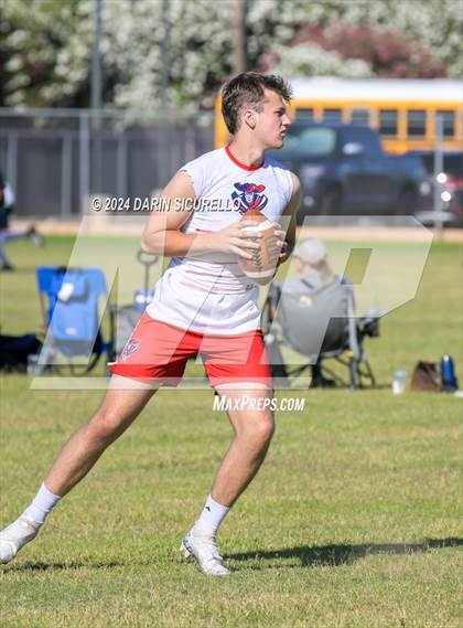 Thumbnail 1 in Notre Dame Prep vs  American Leadership Academy - Queen Creek (7on7 Gotta Believe Tournament) photogallery.