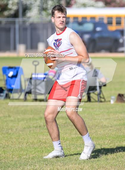 Thumbnail 2 in Notre Dame Prep vs  American Leadership Academy - Queen Creek (7on7 Gotta Believe Tournament) photogallery.