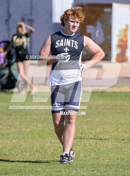 Thumbnail 1 in Notre Dame Prep vs  American Leadership Academy - Queen Creek (7on7 Gotta Believe Tournament) photogallery.