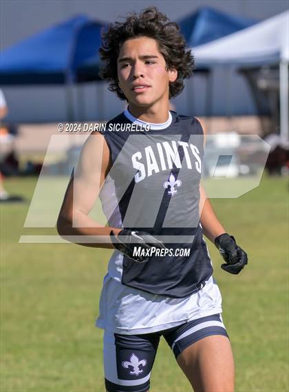 Thumbnail 2 in Notre Dame Prep vs  American Leadership Academy - Queen Creek (7on7 Gotta Believe Tournament) photogallery.