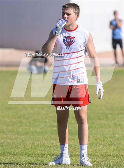 Thumbnail 2 in Notre Dame Prep vs  American Leadership Academy - Queen Creek (7on7 Gotta Believe Tournament) photogallery.
