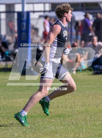 Thumbnail 2 in Notre Dame Prep vs  American Leadership Academy - Queen Creek (7on7 Gotta Believe Tournament) photogallery.