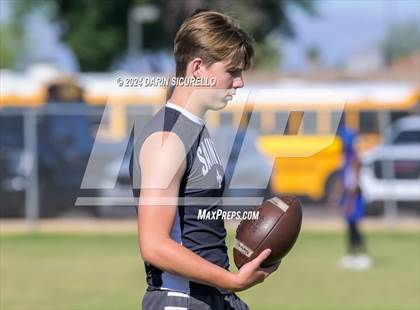 Thumbnail 1 in Notre Dame Prep vs  American Leadership Academy - Queen Creek (7on7 Gotta Believe Tournament) photogallery.
