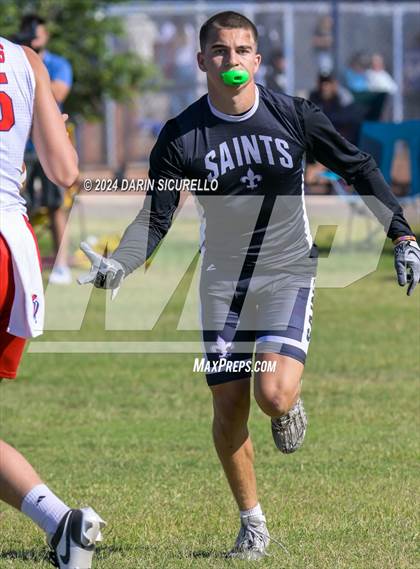 Thumbnail 1 in Notre Dame Prep vs  American Leadership Academy - Queen Creek (7on7 Gotta Believe Tournament) photogallery.