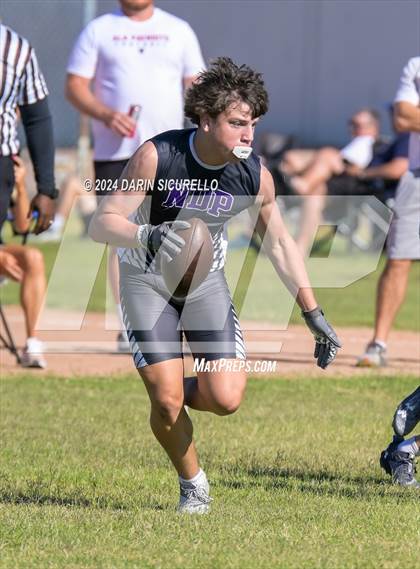 Thumbnail 1 in Notre Dame Prep vs  American Leadership Academy - Queen Creek (7on7 Gotta Believe Tournament) photogallery.