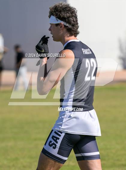 Thumbnail 2 in Notre Dame Prep vs  American Leadership Academy - Queen Creek (7on7 Gotta Believe Tournament) photogallery.