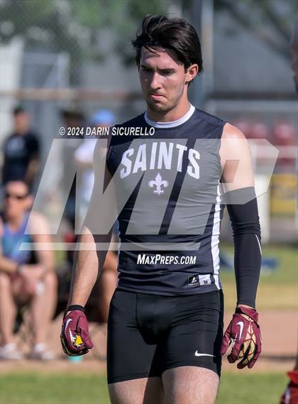 Thumbnail 1 in Notre Dame Prep vs  American Leadership Academy - Queen Creek (7on7 Gotta Believe Tournament) photogallery.