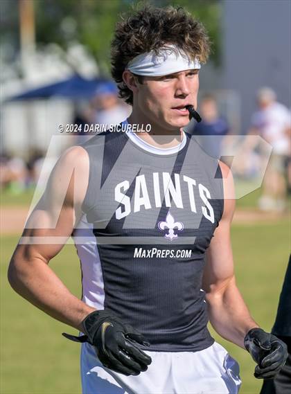 Thumbnail 3 in Notre Dame Prep vs  American Leadership Academy - Queen Creek (7on7 Gotta Believe Tournament) photogallery.