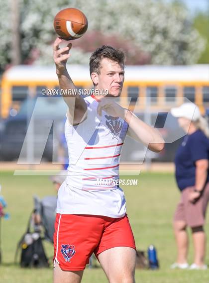 Thumbnail 1 in Notre Dame Prep vs  American Leadership Academy - Queen Creek (7on7 Gotta Believe Tournament) photogallery.