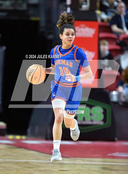 Thumbnail 1 in Centennial vs Bishop Gorman (5A State Finals) photogallery.