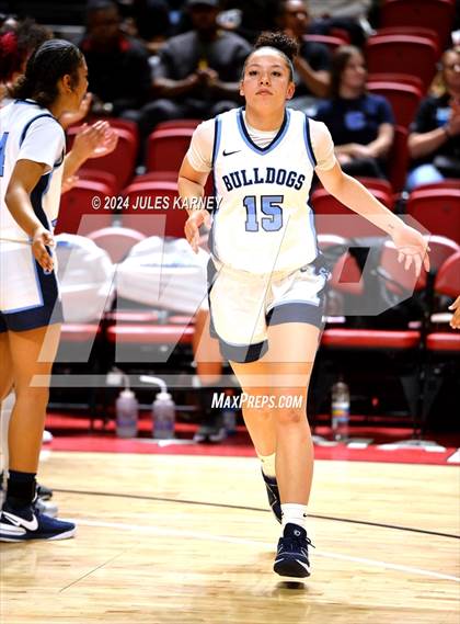 Thumbnail 2 in Centennial vs Bishop Gorman (5A State Finals) photogallery.