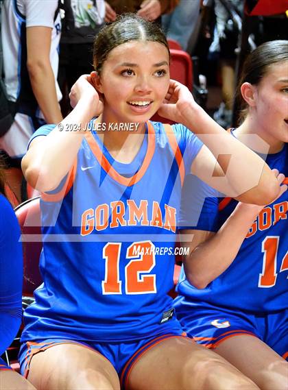 Thumbnail 3 in Centennial vs Bishop Gorman (5A State Finals) photogallery.