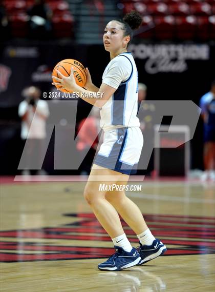 Thumbnail 3 in Centennial vs Bishop Gorman (5A State Finals) photogallery.