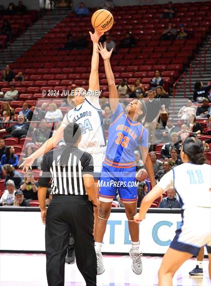 Thumbnail 2 in Centennial vs Bishop Gorman (5A State Finals) photogallery.