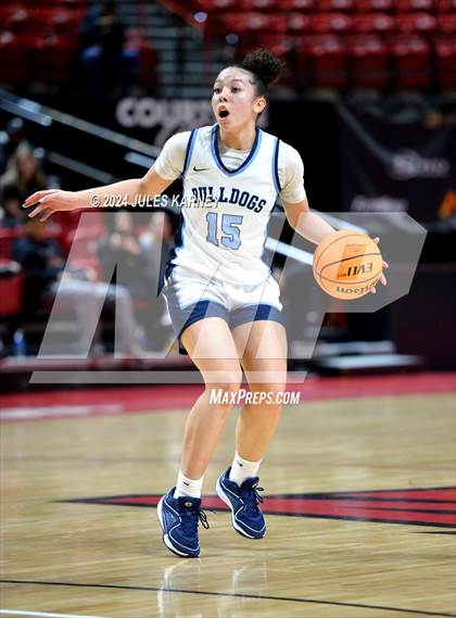 Thumbnail 1 in Centennial vs Bishop Gorman (5A State Finals) photogallery.