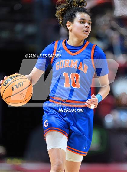 Thumbnail 2 in Centennial vs Bishop Gorman (5A State Finals) photogallery.