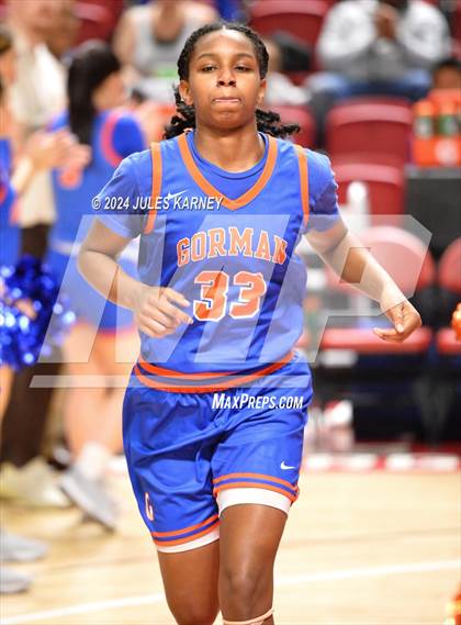 Thumbnail 2 in Centennial vs Bishop Gorman (5A State Finals) photogallery.
