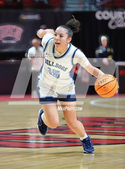 Thumbnail 3 in Centennial vs Bishop Gorman (5A State Finals) photogallery.