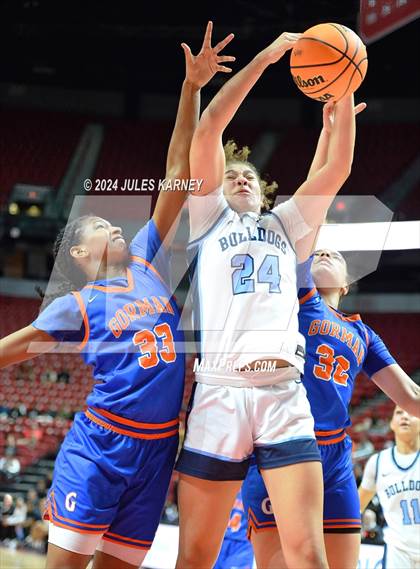 Thumbnail 2 in Centennial vs Bishop Gorman (5A State Finals) photogallery.