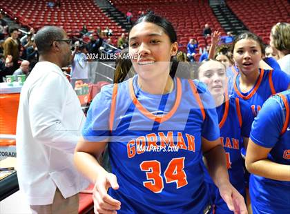 Thumbnail 2 in Centennial vs Bishop Gorman (5A State Finals) photogallery.