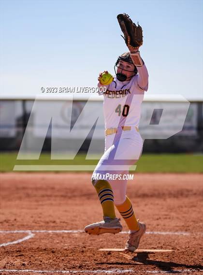 Thumbnail 2 in Discovery Canyon vs. Frederick (CHSAA 4A Second Round Playoff) photogallery.