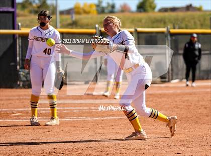 Thumbnail 2 in Discovery Canyon vs. Frederick (CHSAA 4A Second Round Playoff) photogallery.