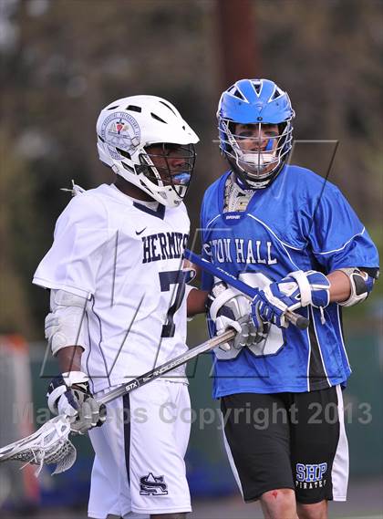 Thumbnail 1 in St. Augustine Prep vs. Seton Hall Prep photogallery.