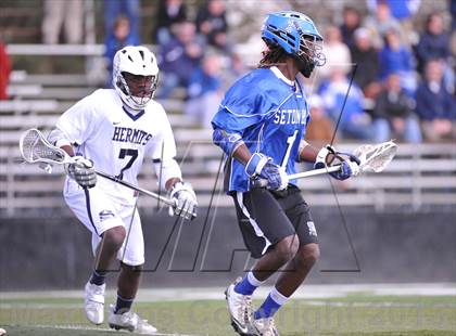 Thumbnail 1 in St. Augustine Prep vs. Seton Hall Prep photogallery.