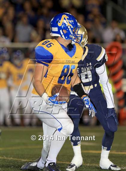 Thumbnail 2 in Bishop Amat @ Notre Dame (SO) photogallery.