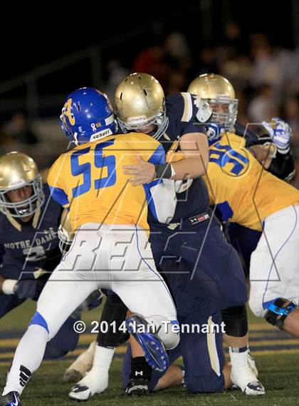 Thumbnail 3 in Bishop Amat @ Notre Dame (SO) photogallery.