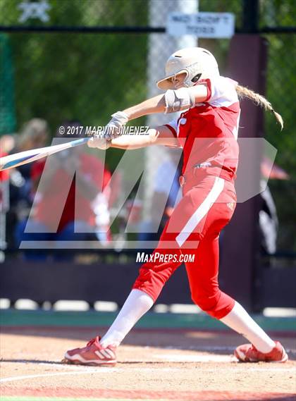 Thumbnail 1 in Oaks Christian vs. Orange Lutheran (CIF SS 1st Round) photogallery.