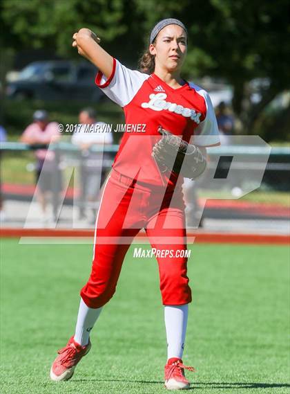 Thumbnail 1 in Oaks Christian vs. Orange Lutheran (CIF SS 1st Round) photogallery.