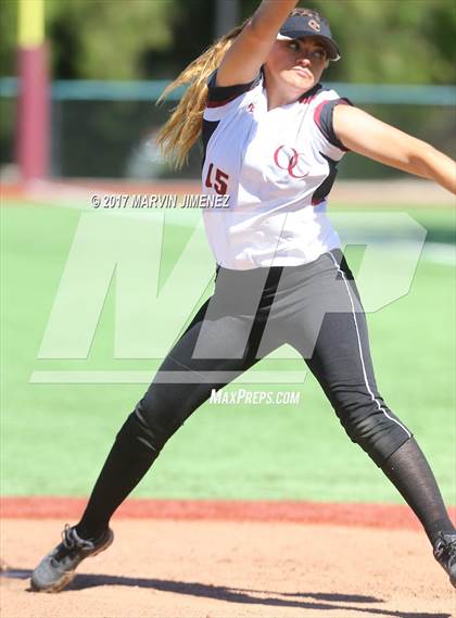 Thumbnail 1 in Oaks Christian vs. Orange Lutheran (CIF SS 1st Round) photogallery.