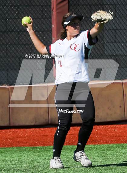 Thumbnail 1 in Oaks Christian vs. Orange Lutheran (CIF SS 1st Round) photogallery.