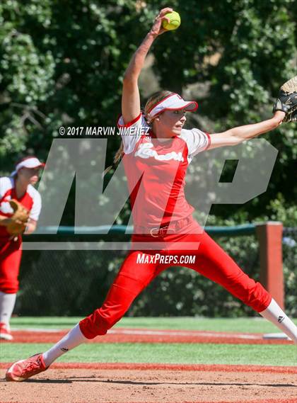 Thumbnail 2 in Oaks Christian vs. Orange Lutheran (CIF SS 1st Round) photogallery.