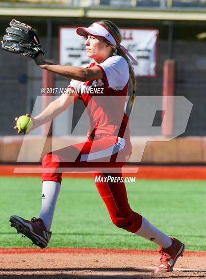 Thumbnail 2 in Oaks Christian vs. Orange Lutheran (CIF SS 1st Round) photogallery.