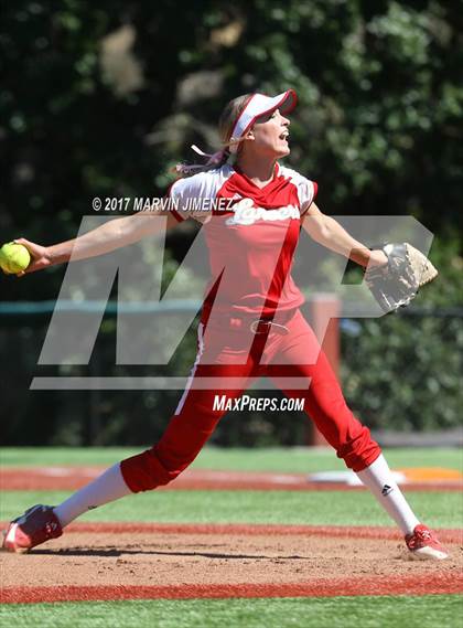 Thumbnail 3 in Oaks Christian vs. Orange Lutheran (CIF SS 1st Round) photogallery.