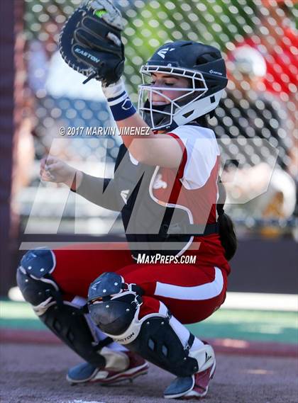 Thumbnail 1 in Oaks Christian vs. Orange Lutheran (CIF SS 1st Round) photogallery.