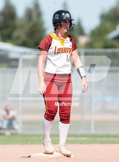 Thumbnail 1 in Central Catholic vs Liberty (CIF NorCal D2 Round 1 Softball Championships) photogallery.