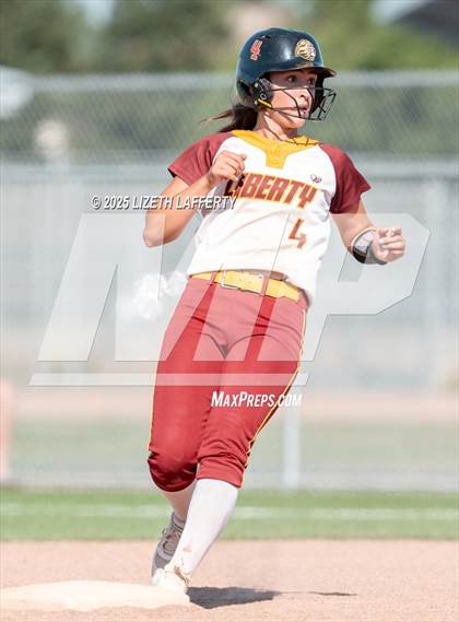 Thumbnail 1 in Central Catholic vs Liberty (CIF NorCal D2 Round 1 Softball Championships) photogallery.