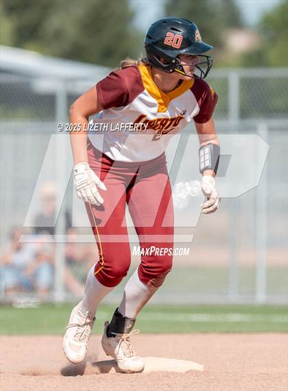 Thumbnail 3 in Central Catholic vs Liberty (CIF NorCal D2 Round 1 Softball Championships) photogallery.
