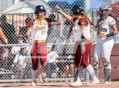 Thumbnail 2 in Central Catholic vs Liberty (CIF NorCal D2 Round 1 Softball Championships) photogallery.