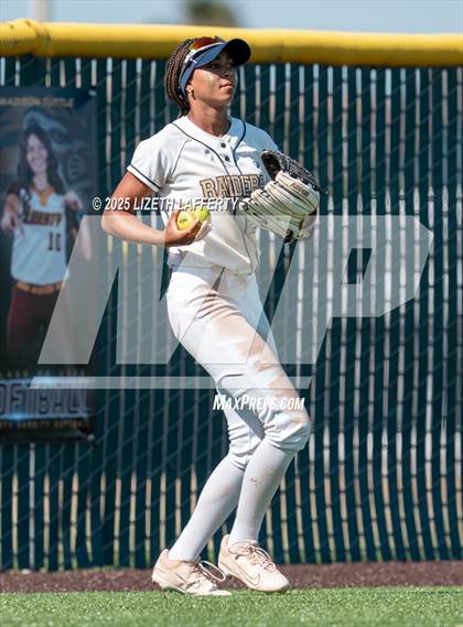 Thumbnail 1 in Central Catholic vs Liberty (CIF NorCal D2 Round 1 Softball Championships) photogallery.