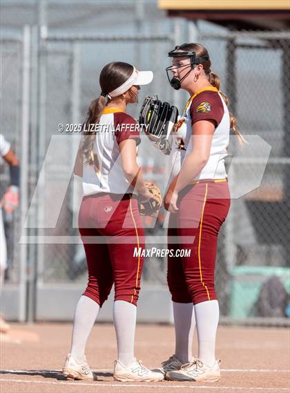 Thumbnail 2 in Central Catholic vs Liberty (CIF NorCal D2 Round 1 Softball Championships) photogallery.